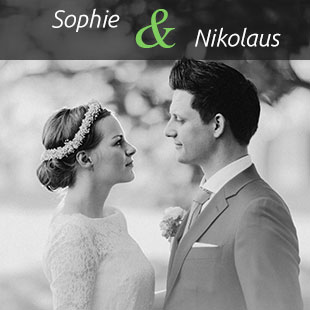 Hochzeitsfotos Sophie und Nikolaus